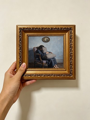Vintage interior woman - woman, custom