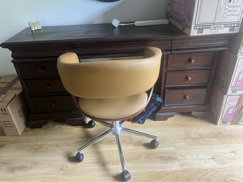 Lovely walnut desk - lovely, with