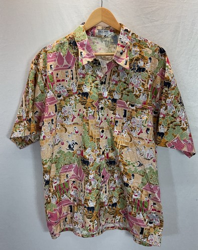 Vtg thai silk apple - by,