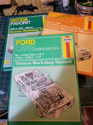 Haynes workshop manuals skoda - workshop,