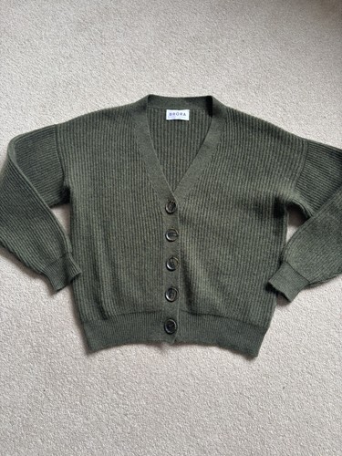 Brora cashmere ribbed cardigan - brora,