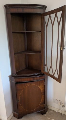 Mahogany style corner - corner, cabinet
