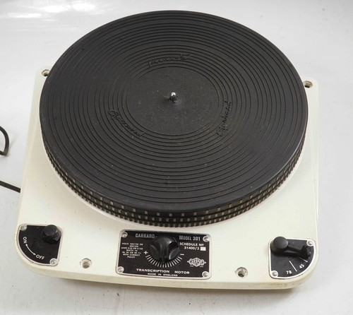 Garrard 301 cream