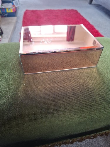 Mirrored jewellery box glass - mirrored,
