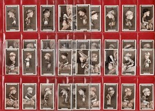 1925 RACING CARICATURES - PLAYERS - BRITISH CIGARETTE TOBACCO CARD SET (UN09)