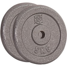 REBOXED 1" Standard Weight Plates Cast Iron Pair of 5kg