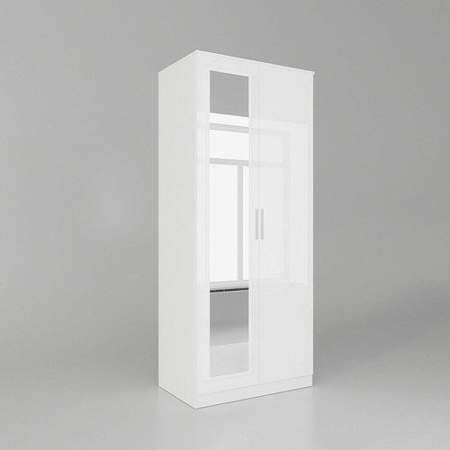 Door wardrobe with - 2,