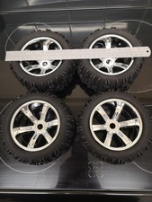 17mm HEX 156mm x 77mm Chrome set of 4 Wheels UK Stock Un-Glued