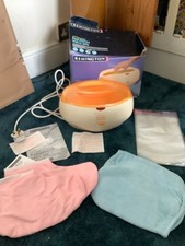 Remington Paraffin Spa Wax Spa  For Aches &  Joint Pains used once & Extras
