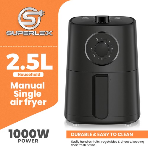Superlex manual air fryer - manual,