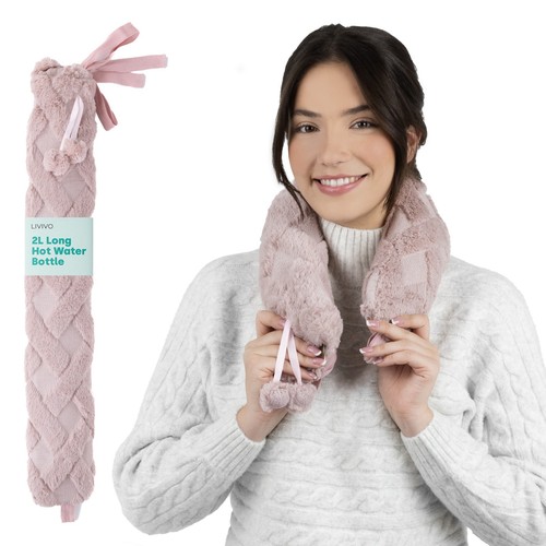 Livivo pink long hot - pink,