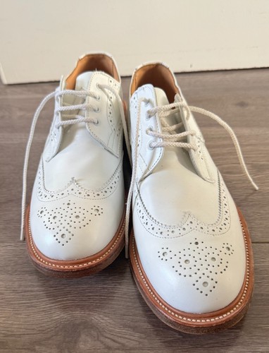 Tricker white leather - tricker’s,