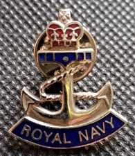 ROYAL NAVY CROWN AND ANCHOR