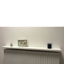 Gloss White Radiator Shelf