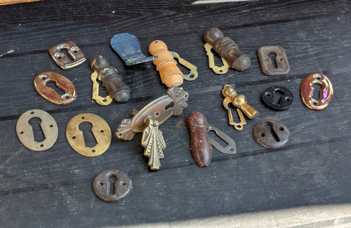Vintage escutcheon lot - vintage,