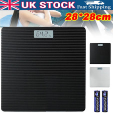 Digital Bathroom Scales 180KG Body Weight Weighing Scale Smart LED Electronic UK