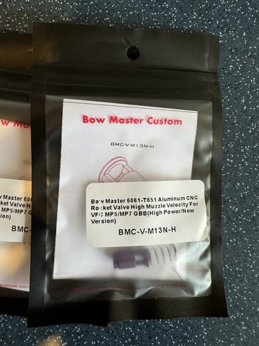 Bowmaster rocket valve - valve, vfc