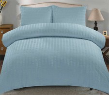 100 % Rich Cotton Bedding Sets Seersucker Duvet Cover Set Premium Range