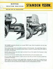 Standen 955RW Tractor Mounted