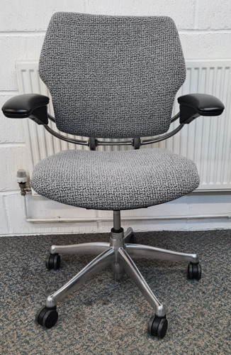 Humanscale grey fleck chrome - grey,