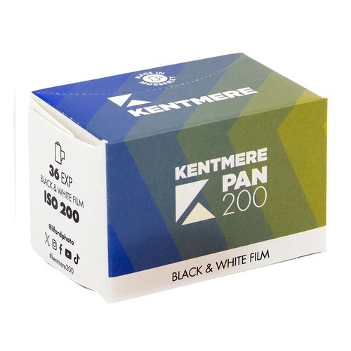 Kentmere pan 200 - pan, black