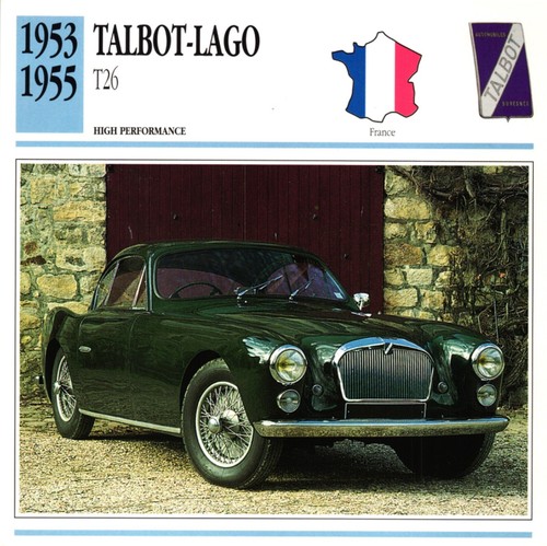 Talbot lago t26 1953 - talbot-lago, t26,