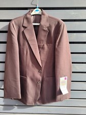Boys Brown School Uniform Jacket – Blazer with Mobile Phone Pocket