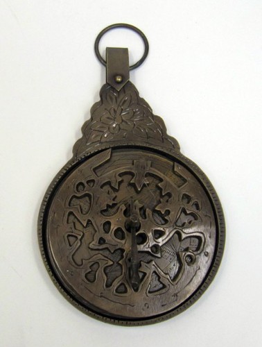 Brass astrolabe - astrolabe,