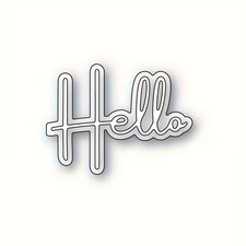 Hello - elegant sentiment word