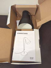 IKEA Finnstarr Black Desk Lamp New In Box