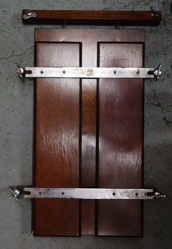 Antique wood trousers - , press
