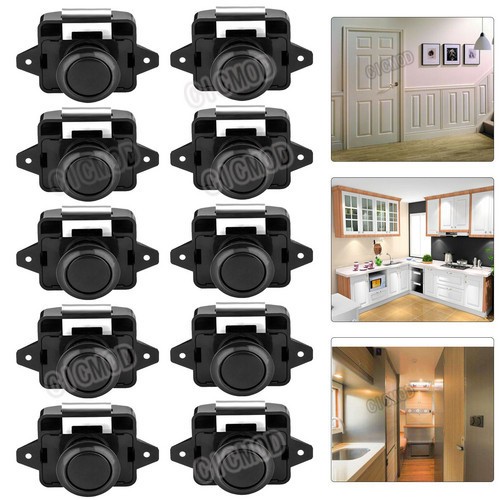 10x push button catch - catch, locks