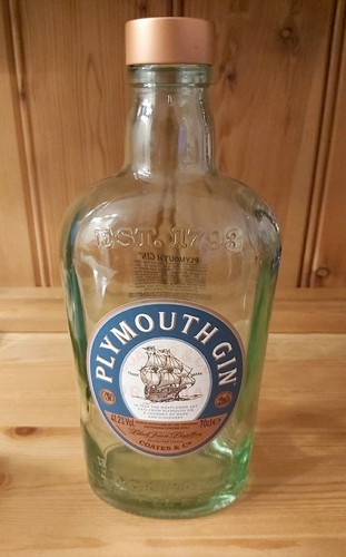 Plymouth gin bottle upcycling - plymouth,
