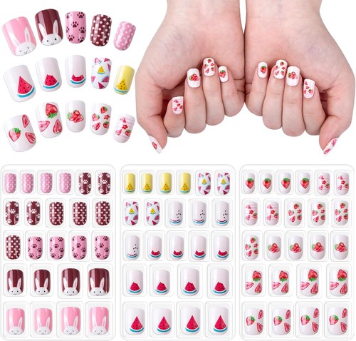 72pcs kids fake - 72pcs, nails