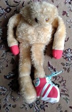 Gordon The Gopher Squeaky Hand Puppet Vintage 80's