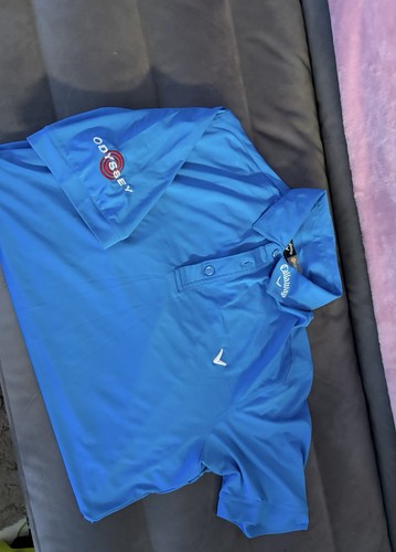 Medium callaway golf polo - x2,