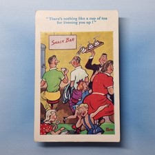 Comic Postcard Snack Bar Busy Waiter C1965 Cup Of Tea Censor Passed TROW