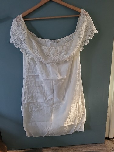 Zara size medium white lace - size,