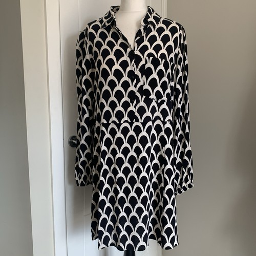 Zara black white - white, dress