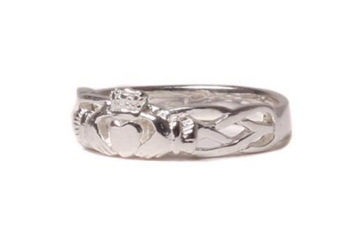 Unisex claddagh silver - unisex,