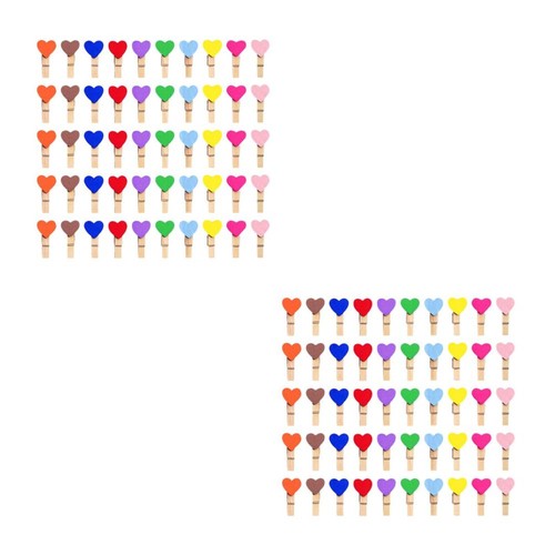 Reusable small wooden - wooden, clips