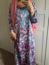 Mukhawar Jalabiya Scarf Flower