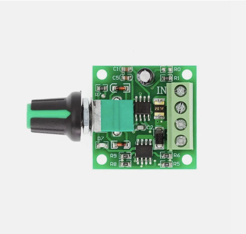 Low voltage pwm motor - low, dc