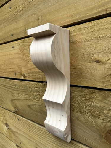 Pair bespoke wooden - a,