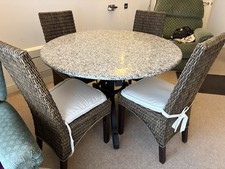 Solid marble dining table with - solid,