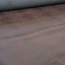 Brown Faux Leather Fabric