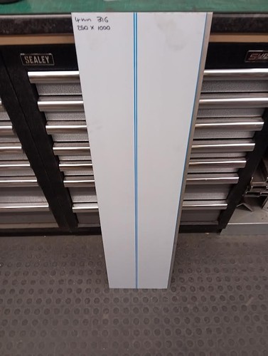 4mm thick stainless steel - stainless, 316