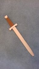 Handmade Kids Sword Costume Toy Medieval Knights Wooden Templar Sword 60cm LARP