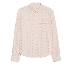 JACK WILLS Women's Raffier Pyjama Print Shirt Pink UK Size 12 #REF13