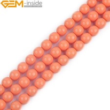 Round Pearls White Red South
